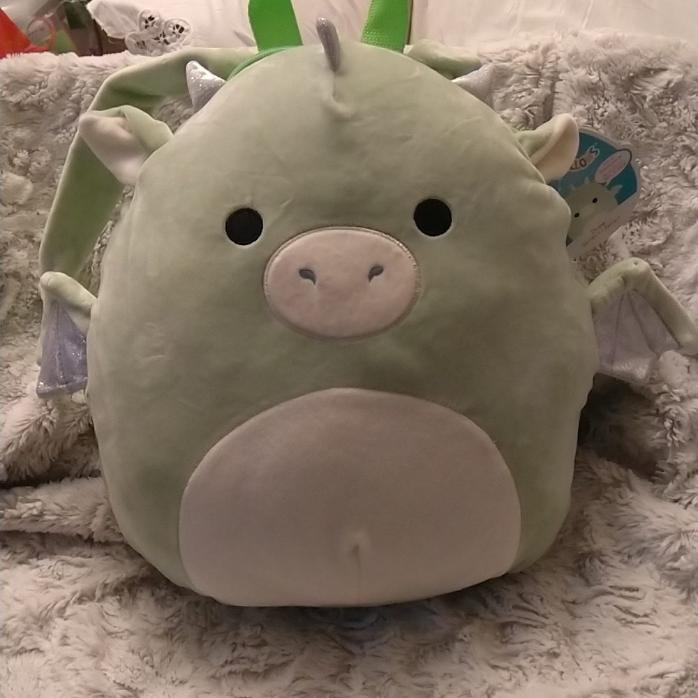 Squishmallow Drew Backpack: Series 1. *NWT*